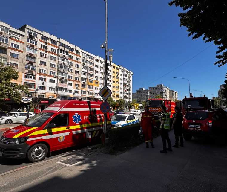 Apartament cuprins de flacari din cauza unui tigari in cartierul Prundu