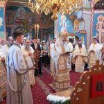 Binecuvantare arhiereasca la Micesti Sarbatore de hram Sfantul Ioan Rusul