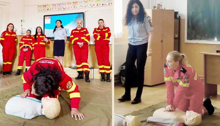 Campania Fara bullying in scolile din Arges Elevii inva cum sa previna violenta si sa oferi primul ajutor