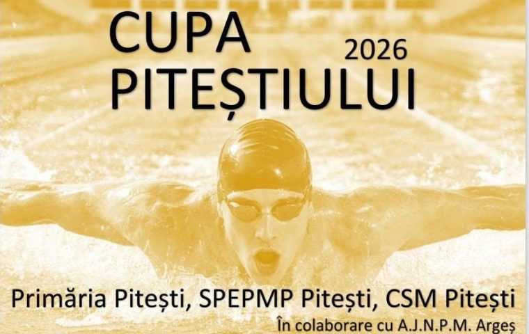 Cupa Pitestiului la Inot competitie sportiva din cadrul Pitesti Fest 2026