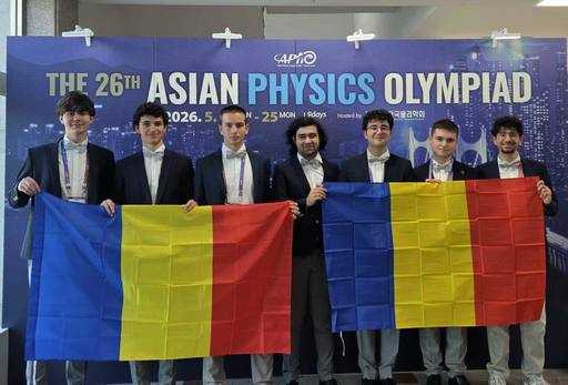Elevii romani au castigat premii la Olimpiada Asiatica de Fizica 2026