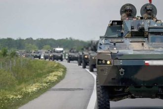 Exercitiu militar de amploare in Brasov ce planifica trupele din 7 tari la Cincu