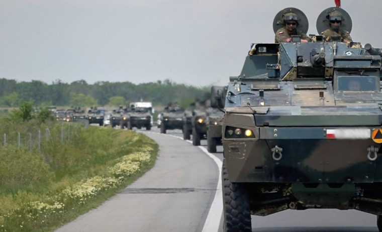Exercitiu militar de amploare in Brasov ce planifica trupele din 7 tari la Cincu