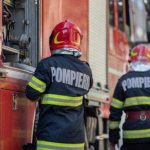 Panica pe Valea Oltului locomotiva in flacari Traficul pe DN7 si pe calea ferata a fost oprit
