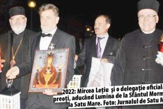 Patronul care a adus in Romania cu un avion privat Lumina Sfanta de la Ierusalim a stins lumina la Cetatea Poenari