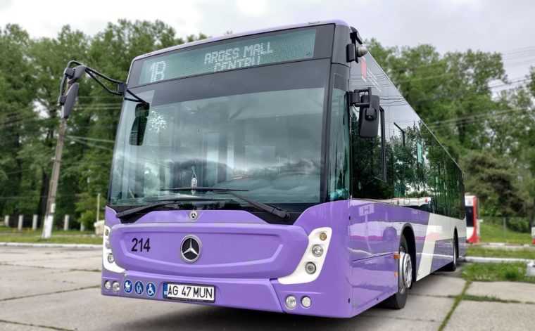Piteshti Traseul liniei 1B Arges Mall Centru modificat din cauza Raliului Argesului