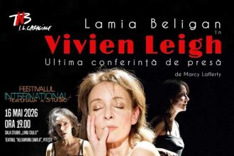 Pitesti Actrita Lamia Beligan impresionanta in Vivien Leigh Ultima conferinta de presa