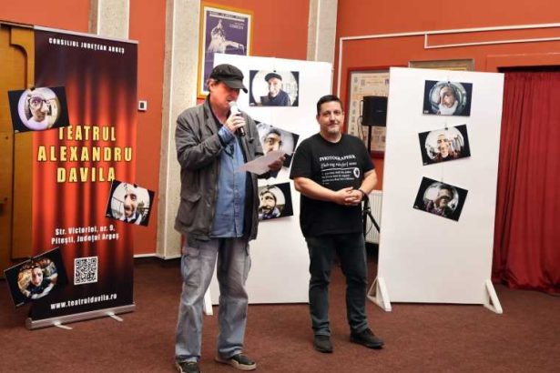 Pitesti Mari actori romani analizati sub lupa Expozitie unica la Teatrul Al Davila