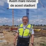 Primarul Cristian Gentea optimist ca Stadionul Nicolae Dobrin va fi finalizat mai devreme dect era prevazut
