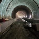 Progres semnificativ pe Autostrada Sibiu Pitesti a fost finalizata si a doua galerie a tunelului Robesti