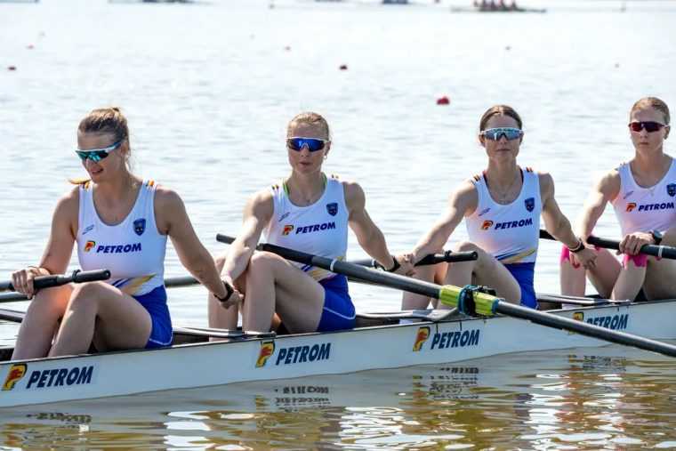 Trei medalii de aur pentru Romania la Campionatul European de Canotaj Juniorii au impresionat pe apele de la Brandenburg