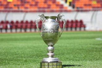Trofeul Cupei Romaniei Betano a fost adus la Sibiu