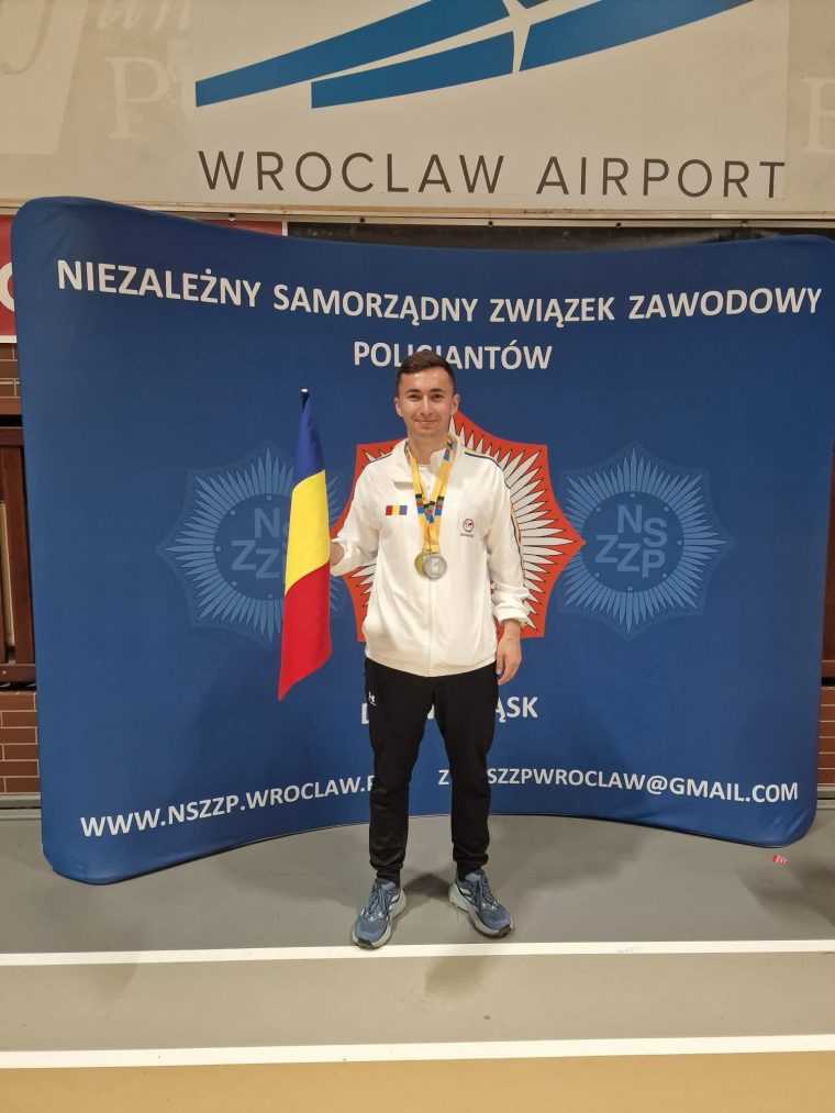 Un pompier din Arges a obtinut performante remarcabile in Polonia