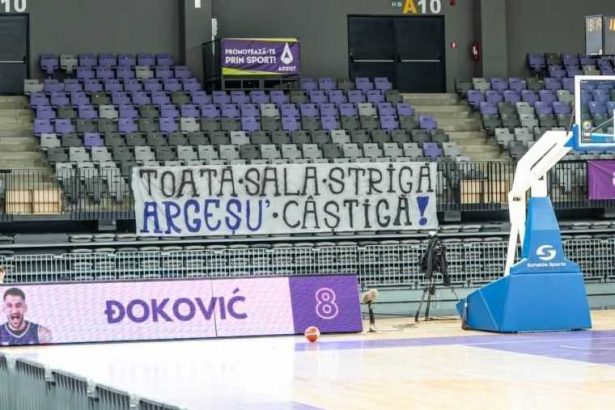 Ziua FC Arges Rapid Vineri sprijinim culorile alb violete