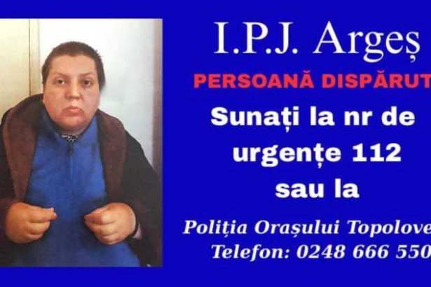 femeie din arges disparuta ati vazut o
