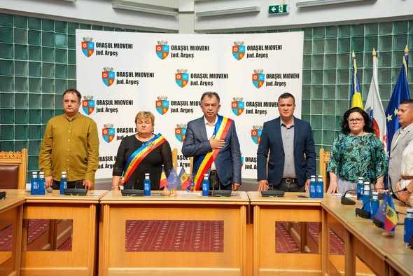 A fost semnata Carta Prieteniei intre Mioveni si Magdacesti Republica Moldova