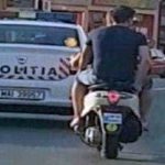 Albota conducea un moped neinmatriculat fara drept si sub influenta bauturilor alcoolice