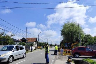 Atentie Circulatie ingreunata la intrarea in Racovita Lucrari pe drum 1