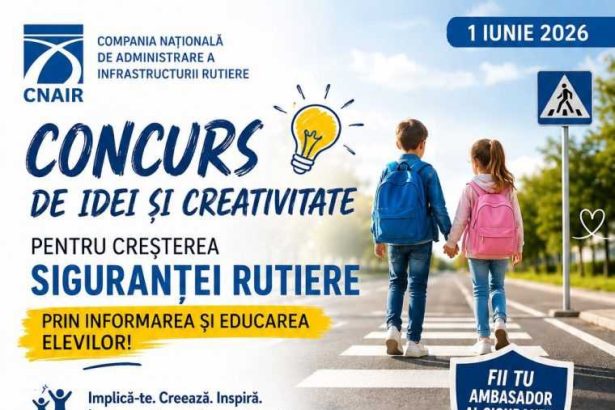 CNAIR organizeaza un concurs pentru elevii de gimnaziu si liceu