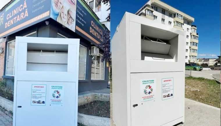 Continu a colectarea textilelor uzate in Mioveni
