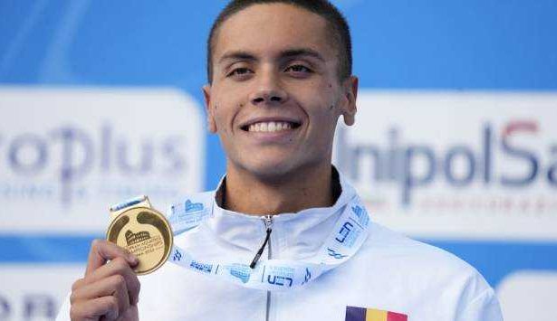 David Popovici medalie de aur si record al competitiei la Trofeul International Sette Colli din Roma