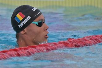 David Popovici straluceste la Roma Aur la 200 m liber si un nou record mondial