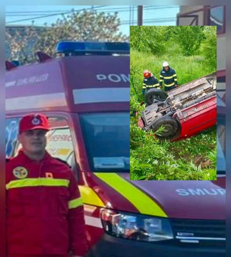 Erou in timpul liber Un pompier aflat in trafic a acordat primul ajutor unei victime