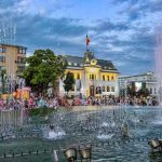 Fantana muzicala din centrul Pitestiului a inceput programul de var