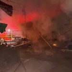 Incendiu la magazia CNCD