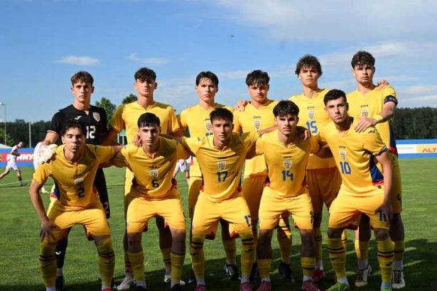Matteo Serban de la FC Arges jucator integralist in victoria Romaniei U16 impotriva Georgiei
