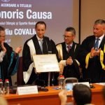 Mihai Claudiu Covaliu Doctor Honoris Causa al Universitatii Politehnica Bucuresti Centrul Universitar Pitesti Mesajul primarului Gentea