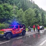 Mobilizare extinsa pe Transfagarasan dupa ce un turist a observat o motocicleta abandonata
