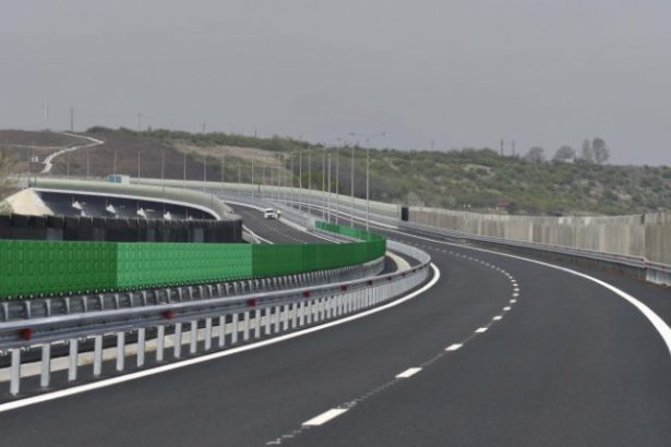 Noi restricii pe Drumul Expres Craiova Pitesti din cauza unor probleme la sosea