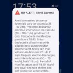RO Alert post eveniment la Campulung