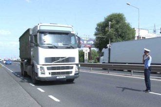 Restrictii de circulatie din cauza valului de caldura Vehiculele de mare tonaj vor fi interzise pe mai multe drumuri