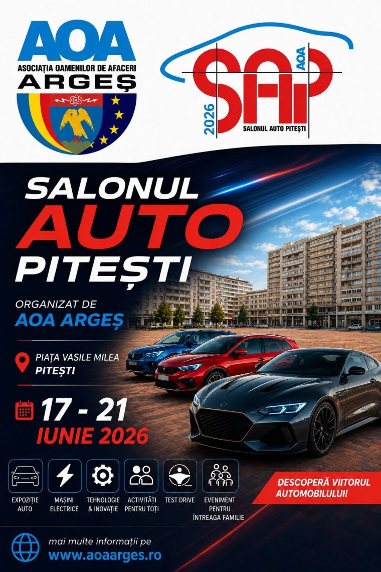 Salonul Auto Pitesti 2026 Modele noi si teste de conducere in centrul orasului