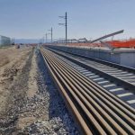 Trenurile de santier au inceput sa circulpe tronsonul Cluj Poieni cea mai recente cale ferata din Romania