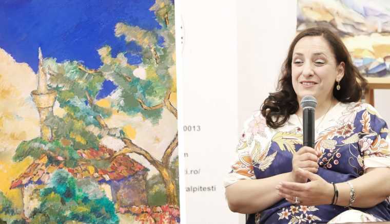 Vernisajul Dorinei Necula la Centrul Cultural Pitestii