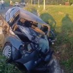 Video Acident la Costesti Doi raniti transportati cu ambulantele