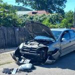 accident la cocu in arges o persoana a fost transportata cu ambulanta