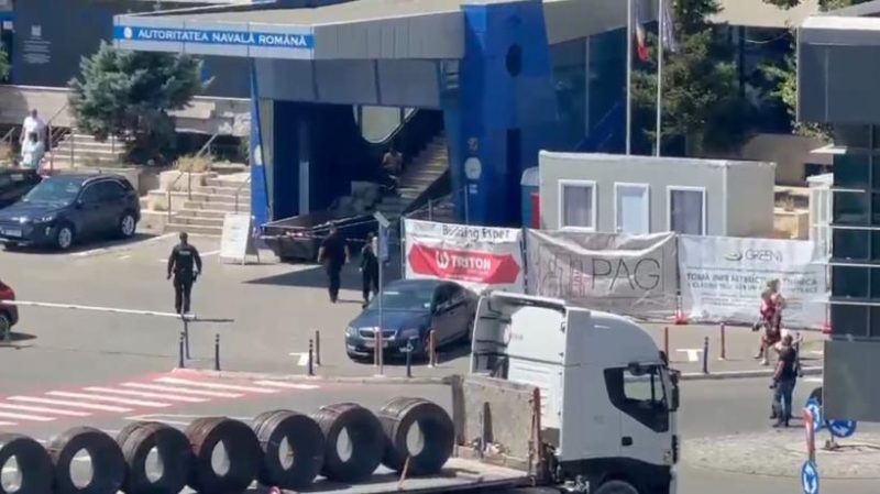 Activitatea in Portul Constanta suspendata din cauza unei amenintari cu bomba