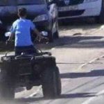 Arges Pe sosea cu ATV ul dar fara permis