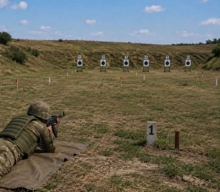 Atentie se efectueaza trageri in poligonul de la Mioveni