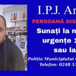 Barbat din Schitu Golesti disparut de acasa