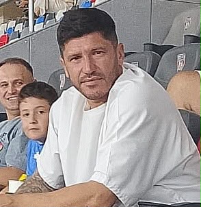 Cristi Tanase prezent la partida FCSB FC Arges