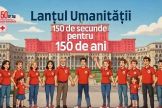 Crucea Rosie Arges va invita la Lantul Umanitatii Demonstraie de solidaritate la Pitesti
