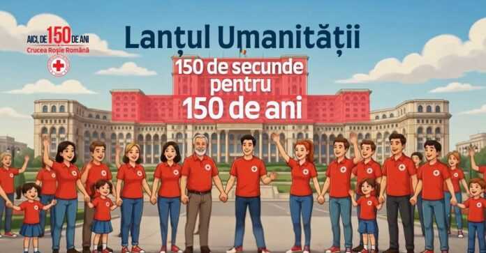 Crucea Rosie Arges va invita la Lantul Umanitatii Demonstraie de solidaritate la Pitesti