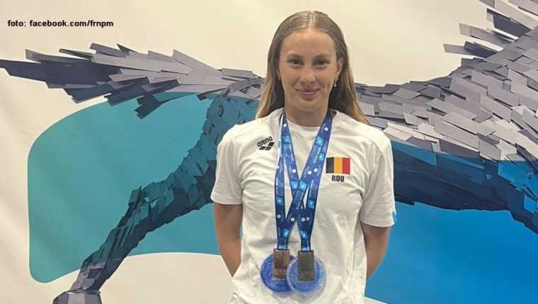 Daria Silisteanu medalie de argint la 100 m spate la Campionatul European de juniori dupa o finala decisa la cinci sutimi