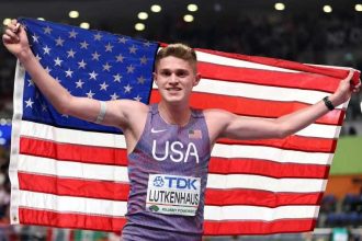 Elevul de 17 ani care impresioneaza lumea atletismului Cooper Lutkenhaus l a invins pe campionul olimpic la 800 de metri si isi propune sa ajunga la Los Angeles 2028