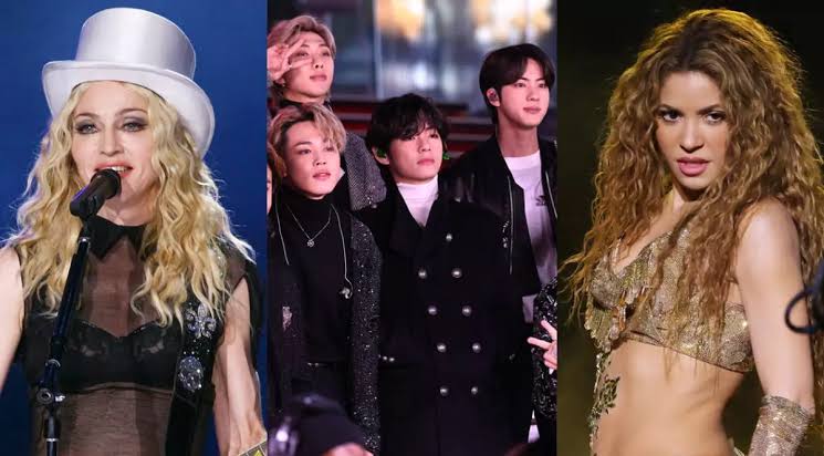 Madonna Shakira si BTS vor sustine un concert in pauza finalei Cupei Mondiale 2026